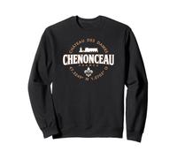 Château de Chenonceau Geographic Coordinates Sweatshirt