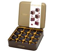 Chateau de Mediterranean Chocolate-Covered Rose Turkish Delight - 300 g | Approx 16 Lokum Pieces Dusted in Sugar & Covered in Chocolate | Authentic Turkish Treat | Made Following Traditional Recipe