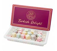 Chateau De Mediterranean Fruit Mix Turkish Delight - 560 g | Assortment of Pomegranate, Lemon Mint & Orange Flavours | Traditional Lokum Dessert | Beautiful Gift Packaging