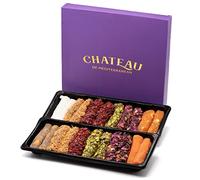 Chateau de Mediterranean Turkish Delight Fingers Assortment - 360 g | Unique Variety Flavours & Textures | Traditional Turkish Confectionary | Made Following Traditional Recipe | Great to Share