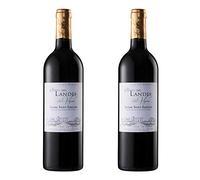 Château Des Landes Lussac Saint-Émilion AOC | 2 x 75 ottles | 13.5% ABV Bordeaux Red Wine | Merlot Cabernet Blend | Rich Spiced Red