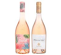 Chateau d'Esclans Whispering Angel Rosé Wine Tasting Duet, Côtes de Provence, 2 x 75 cl