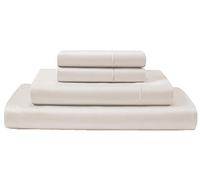 CHATEAU HOME COLLECTION 100% Pima Cotton 500 Thread Count Ultra Soft Solid Sheet Set, Lowest Prices - Mega Sale, King - Ivory