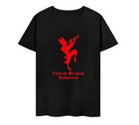 Chateau Marmont Hollywood Hotel Logo Men's T-Shirt Black
