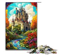 Chateaux_of_the_Loire Wooden Jigsaw Puzzle for Adults Wooden Jigsaw Puzzle 1000 Pieces Creative Gift for Teens And Adults