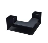 Chatelet Aquarium Underground XL Corner Tunnel | Fish & Shrimp Hideout for Aquariums | Unique Underground Viewing Tunnel | Made in USA (XL Corner, Black)