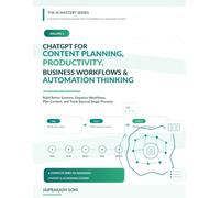 ChatGPT for Content Planning, Productivity, Business Workflows & Automation Thinking: Build Better Systems, Organize Workflows, Plan Content, and Think Beyond Single Prompts (The AI Mastery Series)