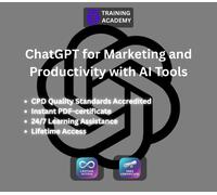 ChatGPT for Marketing and Productivity with AI Tools Course Online Training Academy