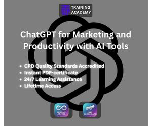 ChatGPT for Marketing and Productivity with AI Tools Course Online Training Academy