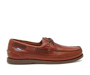 Chatham Leather Boat Shoes for Men - Kayak II G2 in Chestnut, 15