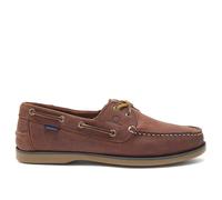 Chatham Leather Boat Shoes For Men - Whitstable in Burgundy, 6-15