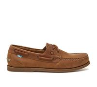 CHATHAM MARINE Men's The Deck II G2 - Premium Leather Boat Shoes in Walnut | Size: 6 CHATHAM MARINE Walnut 6