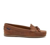 CHATHAM MARINE Women's Pulau Lady - Premium Leather Tassel Loafers in Tan | Size: 8 CHATHAM MARINE Tan 8