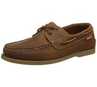 Chatham Men Galley Boat Shoes, Brown (Walnut), 11 UK
