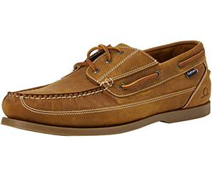 Chatham Men's Rockwell Boat Shoes - Brown (Walnut), 11 UK (45 EU)