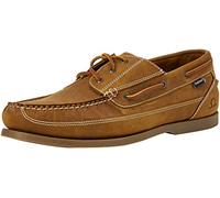 Chatham Men's Rockwell Mens Wide Fit Boat Shoes - Brown - Size: 8