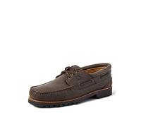 Chatham Mens Sperrin Boat Shoes, Dark Brown, 6 UK