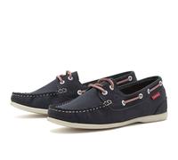 Chatham Penang Lady Leather Boat Shoes Navy/Pink