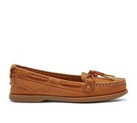 Chatham Rota G2 Women's Walnut Slip-On Leather Boat Shoes UK Size 5
