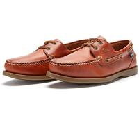 Chatham The Deck II G2 Mens Premium Leather Boat Shoes - - Size: 7.5
