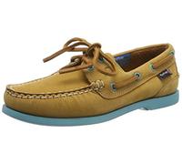 Chatham Womens Pippa II G2 Boat Shoes, Tan Turquoise, 7 UK