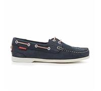 Chatham Marine Womens Willow Boat Shoes Navy/Pink 4