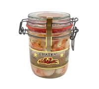 Chatka Preserved Red King Crab Claws, 100% Authentic, Wild Caught, Glass Jar, 250g