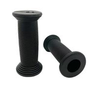 Chatonshen 2 Pieces Handlebar Grips Kids Bike Grips Soft Cycling Grips Anti Slip Handlebar Shock Absorbing TPE Material Suitable for Boys Girls Balance B, Black