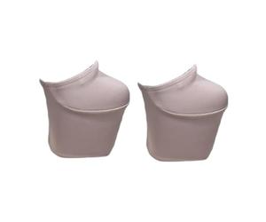 Chatonshen 2 Pieces Shoe Covers Pole Dance Shoe Protectors Anti Slip Sleeves Wear Resistant Elastic Suitable for Fitness Rehearsal Closet Stora, 43 44