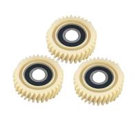 Chatonshen 3-Piece Motor Pinion Replacement Set, 35, Professional, Mountable Helical Planetary Gear for Electric Motors, 10mm Bearing