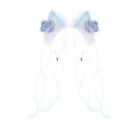 Chatonshen A Headband - A Lovely Gift for Girls on Thanksgiving, Blue White