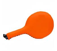 Chatonshen Arts Target Boxing Strike Paddle Reaction Pad Kick Training PU Leather Sports Gear Cushion Impact Suitable for Taekwondo Home Gym Instruction, Orange