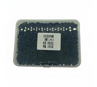 Chatonshen Badminton Racket Tube Grommet String Protector Eyelet Replacement Nylon 66 Organized Box Suitable for Team Practice Personal Use, Double Grommet 2.6 6.8mm For Racket Frame With Groove