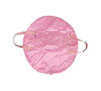 Chatonshen Ballet Tutu Bag with Zipper, Large Capacity, Round Tote Bag, Flat Bag for Dance Classes and Performances, Pink 80CM