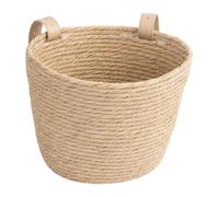 Chatonshen Bike Basket Front Basket with Handlebar Straps Woven Storage Compact PP Wicker Suitable for children bikes boys girls