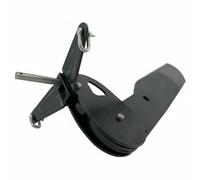 Chatonshen Boat Steering Rudder Kayak Stern Navigation Watercraft Steering System High Strength Nylon Easy Assembly Suitable for Fishing Sea Excursions, Tail Rudder