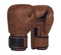 Chatonshen Boxing Gloves, Punching Gloves, Training Gloves, Sparring Gloves. Highly Elastic Material for High Shock Absorption, for Gym, Recreational Boxing, Brown 10oz
