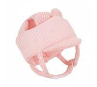 Chatonshen Children Headgear Toddler Padded Helmet Mesh Ventilated Impact Resistance Adjustable Strap Suitable for Early Walking Family Use, Pink, One Size Adjustable