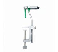 Chatonshen Clamp Fly Tying Station Vise with 360 Degree Viewing Carbon Steel Construction Change Lever Adjustable Settings Desk Clamp Base Suitable for Tying Benches Field Kits newcomers Veterans