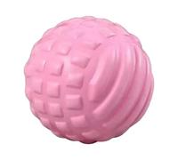 Chatonshen Massage Ball with Roller for Back Massage, Home Exercise, Deep Tissue Tool, 7 Cm Diameter for Feet, Full Body, Pink