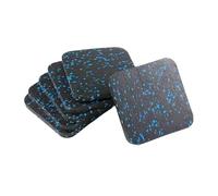 Chatonshen Mat for Treadmills, Soundproof, Non-slip And Anti-vibration, Ideal for Exercising on Rowing Machines, 6pcs