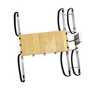 Chatonshen Paddleboard Junction Frame with External Connector, Nautical Accessory, Quick Installation, Aluminum, InstallOutboardMotor