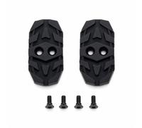Chatonshen Pedal Adapter Cleat Covers Converter Plates Shoe Protectors Traction Pads Slim Design With Rugged Grip Suitable for mixed terrain stops