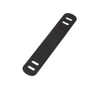 Chatonshen PU Shoulder Pads, Replacement Wrist Guards, Universal Shoulder Bag Pads, Chain Pads, Strap Accessories, Softly Padded for Laptops, Black S