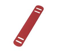 Chatonshen PU Shoulder Pads, Replacement Wrist Guards, Universal Shoulder Bag Pads, Chain Pads, Strap Accessories, Softly Padded for Laptops, red L