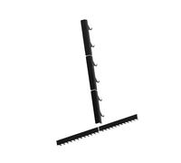 Chatonshen Reinforced Pull-Up Bar Organizer, Multi-Purpose Wall Mount for Gym Accessories