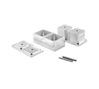 Chatonshen Tool for Making Brick-shaped Fish Baits, Bait Molding Tool, Portable Compressor for Fishing Lures, Fishing Accessory, Square