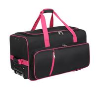 Chatonshen Wheeled Dance Bag, Multiple Compartments, Portable, Large Capacity, Garment Bag