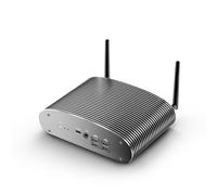 chatreey Industrial Fanless Mini PC - 100% Silent Micro Computer 12th Core i5 1235U (10C/12T, 4.4GHz Max) 16GB RAM 1TB SSD, Type-c 3.2/Win 11 Pro/Wi-Fi 5/BT 5.0/2x 2.5G LAN/4-Screen for Home/Office