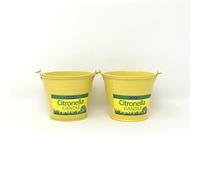 Chatsworth Citronella Candle in Metal Bucket - Pack of 2